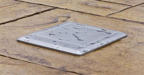 landscaping electrical floor box